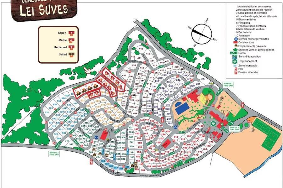 רוקברון-סור-ארז'נס Mobile Home 6-Pers Camping Lei Suves-Cotes D'Azur-Including Airco מראה חיצוני תמונה